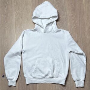 Aritzia Cozy Sweatfleece Perfect Hoodie White